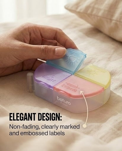 Boturo Magnetic Pill Box Set of 7